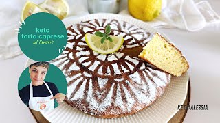 Ricetta Torta Caprese al limone chetogenica [upl. by Meadow65]