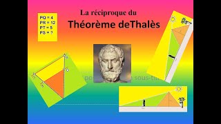 Application de la réciproque du Théorème de Thalès dans le cas Papillon [upl. by Harvard963]