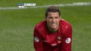 Cristiano Ronaldo skills and goals vs Sweden Away HD 720p 19112013 [upl. by Pauwles]