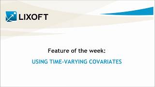 Feature of the week 15 Using timevarying covariates [upl. by Akemot]