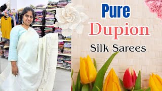 Pure Dupion Silk Sarees Sri vastra Designers Silk Sarees Special Offer dupionsilksarees dupion [upl. by Ynnam]