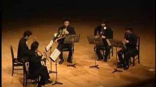 ligeti 10pieces woodwindquintette 2of2 G・リゲティ 木管五重奏の為の１０の小品 [upl. by Ignaz824]