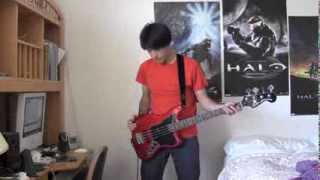 Walk The Moon  Anna Sun Bass Cover With Tab [upl. by Nichola]