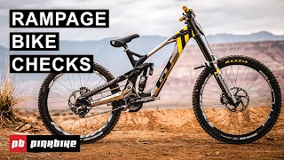 5 Custom Freeride Bikes from Red Bull Rampage 2021 [upl. by Eeramit]