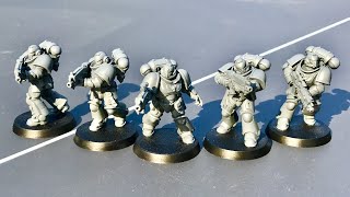 Primaris Space Marine Intercessor Squad A Model Build and Tactics Review for WH40K 8th Edition [upl. by Aener]