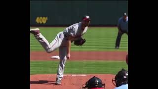 Max Scherzer Pitching Mechanics Home Plate View [upl. by Lleihsad]