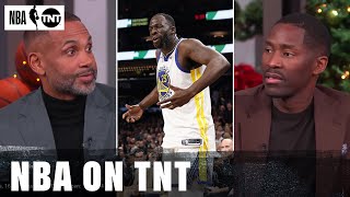 TNT Crew Reacts to Draymond Green’s Ejection  NBA on TNT [upl. by Japheth269]