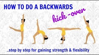 How to do a back bend kick over [upl. by Avid]