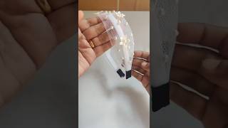 Beautiful Hands made Hair Belt 🤩🌸🌷viralvideo shortvideo shortviral hairbelt diy shorts [upl. by Hbahsur928]