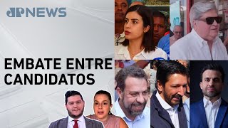 Candidatos à Prefeitura de São Paulo participam de debate neste domingo 01 [upl. by Gusti61]