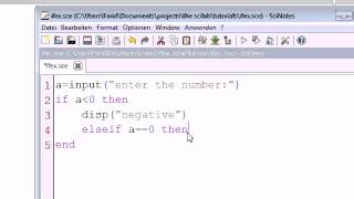 Scilab tutorial 3 [upl. by Netsew349]