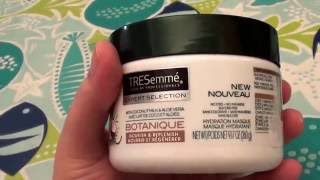 TRESemme Botanique Nourish and Replenish Hair Mask REVIEW [upl. by Elery602]