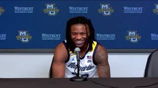 Marquette Postgame  Sean Jones 122023 vs Creighton [upl. by Ljoka193]