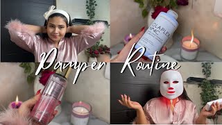 PAMPER ROUTINE  haircare skin care body exfoliation  more pamperroutine [upl. by Bruni]