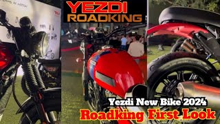 Finally Yezdi Road King 2024Retro Bike LaunchedFirst Look  Price amp Features  Yezdi New Roadking [upl. by Uaerraj611]