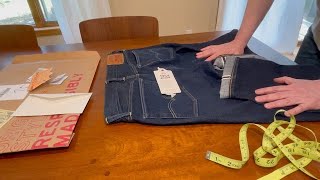 Levis 1954 LVC 501 MENS JEANS review [upl. by Clintock629]