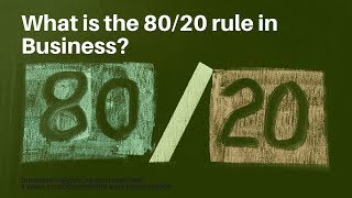 What is the 8020 rule in business [upl. by Stevie620]