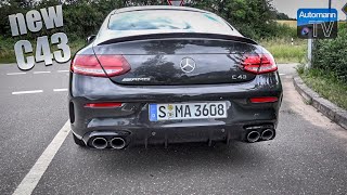 2019 MercedesAMG C43 390hp  pure SOUND [upl. by Yerhcaz]