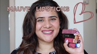 Best Mauve Lipsticks 💄  DrSmileup [upl. by Akkeber634]