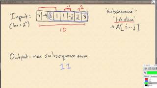 Max Subsequence Sum [upl. by Sineray]