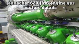 jenbachar engine JMS 620 gas line details [upl. by Aeniah86]