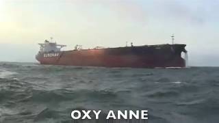 VLCC Anne arrives May 26 2017 Ingleside Texas [upl. by Wanonah]