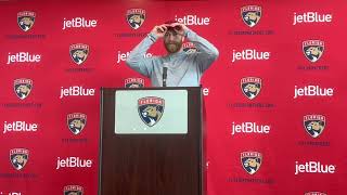 Claude Giroux welcomed to Sunrise by Florida Panthers [upl. by Klecka646]