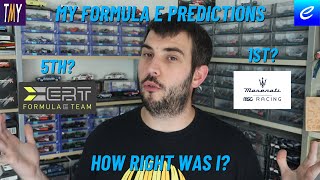 My 2024 Season 10 Formula E Constructors Predictions  How Right Was I [upl. by Ithsav457]