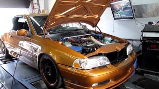 1998 Volvo C70 T5 with GT3076R Turbo Dyno At Tobz [upl. by Alba598]