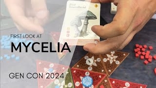 First Look at Mycelia  GenCon 2024 [upl. by Aynatal]