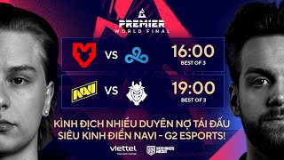 BLAST Premier World Final  Ngày thi đấu tứ kết Siêu kinh điển Navi  G2 [upl. by Nea]