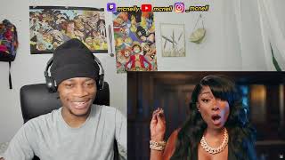 GloRilla – Wanna Be feat Megan Thee Stallion Official Music Video REACTION [upl. by Ydnat96]