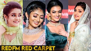 Celebrities at Red FM Red Carpet  Chaithania Prakash Sija Rose Swasika Vijay  Swayamvara Silks [upl. by Ardisj]