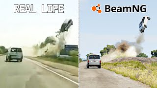 RealLife Accidents in BeamNG Drive 3 [upl. by Rehtaef]