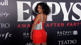 Joanna Lopez 2024 ESPY Awards Afterparty Red Carpet [upl. by Allisirp]