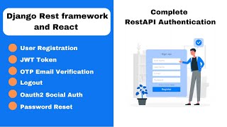 Complete Django Rest Framework JWT Authentication System [upl. by Timrek560]