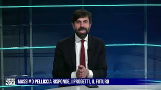 Campania Oggi  Massimo pelliccia risponde i progetti il futuro [upl. by Ahcim]