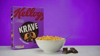 Kelloggs  Krave Milk Chocolate Cereal Commercial  2020 [upl. by Kliber]