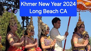 Cambodian👍 New Year 2024 Long Beach CA khmer khmernewyear [upl. by Rukna]