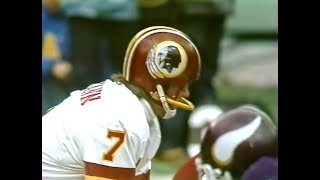 1982 NFC Div Playoff  Vikings at Redskins  Enhanced CBS Broadcast  1080p [upl. by Ketty]