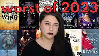 MY WORST READS OF 2023 [upl. by Ennaeed521]