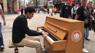 Thomas Krüger – quotFür Elisequot Crazy Piano Version On Street In Dortmund [upl. by Lenaj101]