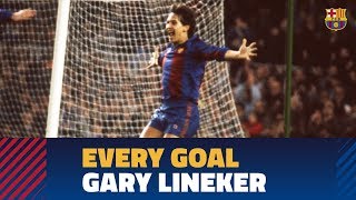 BARÇA GOALS  Gary Lineker 19861989 [upl. by Mathis54]