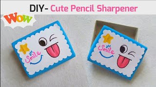 DIY Emoji Sharpener with match box [upl. by Nolyd]