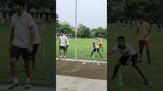 Wicket keeping practiceDr Mk sir panskura banamali collegecricket mped bped wicketkeeping [upl. by Riem780]