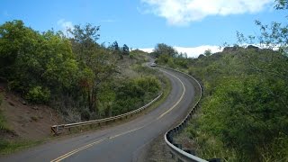 Hawaii  Driving Kauai  Up Waimea Canyon [upl. by Ellevehs]