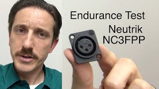 NC3FPP Neutrik Connector Endurance Test [upl. by Atalaya]