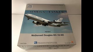 Inflight 200 McDonnell Douglas Dc10 Omega Tanker Unboxing [upl. by Irakuy333]