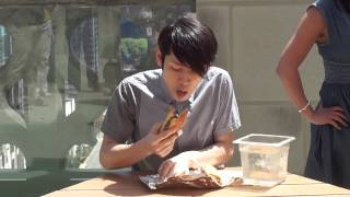 Kobayashi vs ChicagoNow  Italian Beef eating contest [upl. by Lanoil]