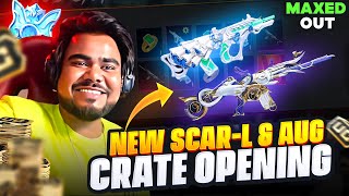 NEW SCARL AND AUG MAX OUT 35000 UC CRATE OPENING😘❤ [upl. by Lorri21]